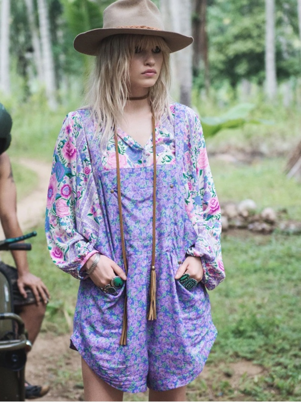 🪻Spell And The Gypsy Wild Flower Romper🪻